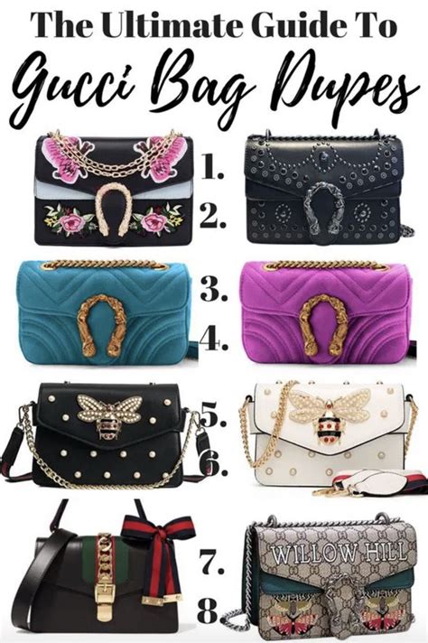 fake gucci purses|best dupes for gucci.